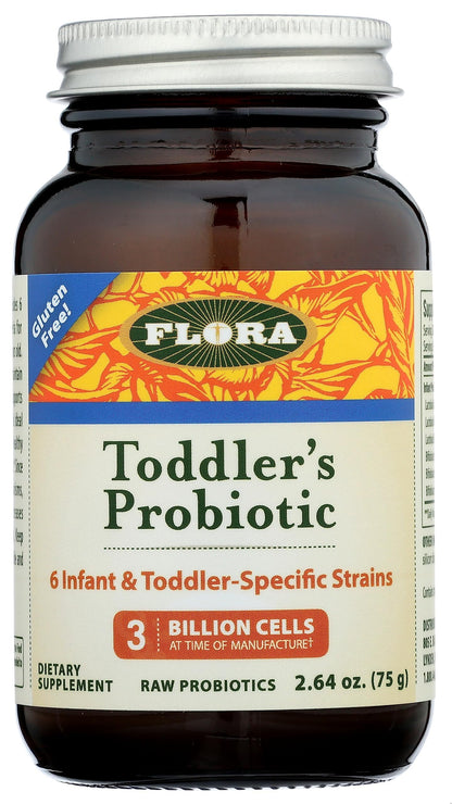 Flora Toddler Probiotic Powder for Ages 1–3 | Digestive Health
