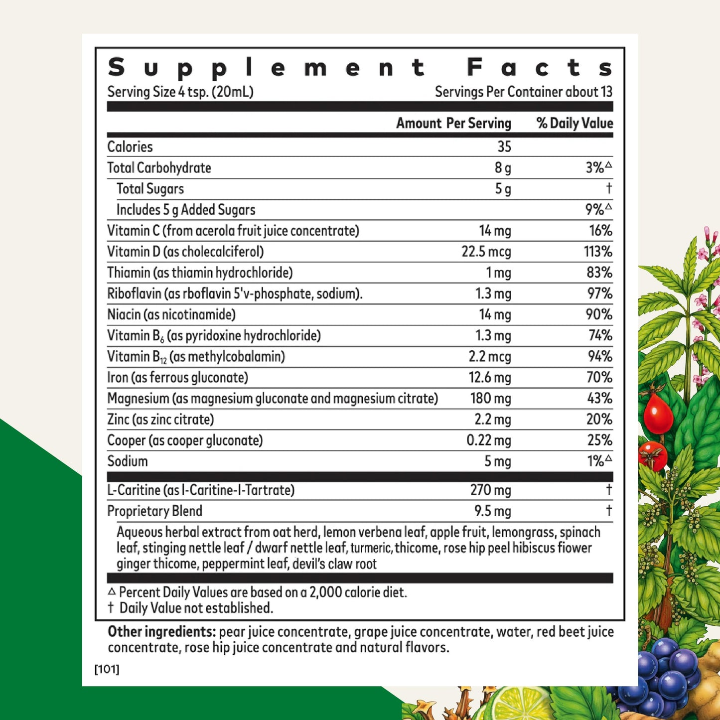 Floradix Iron Sport – Liquid Iron for Athletes | Vegan & Non-GMO | 8.5 fl oz