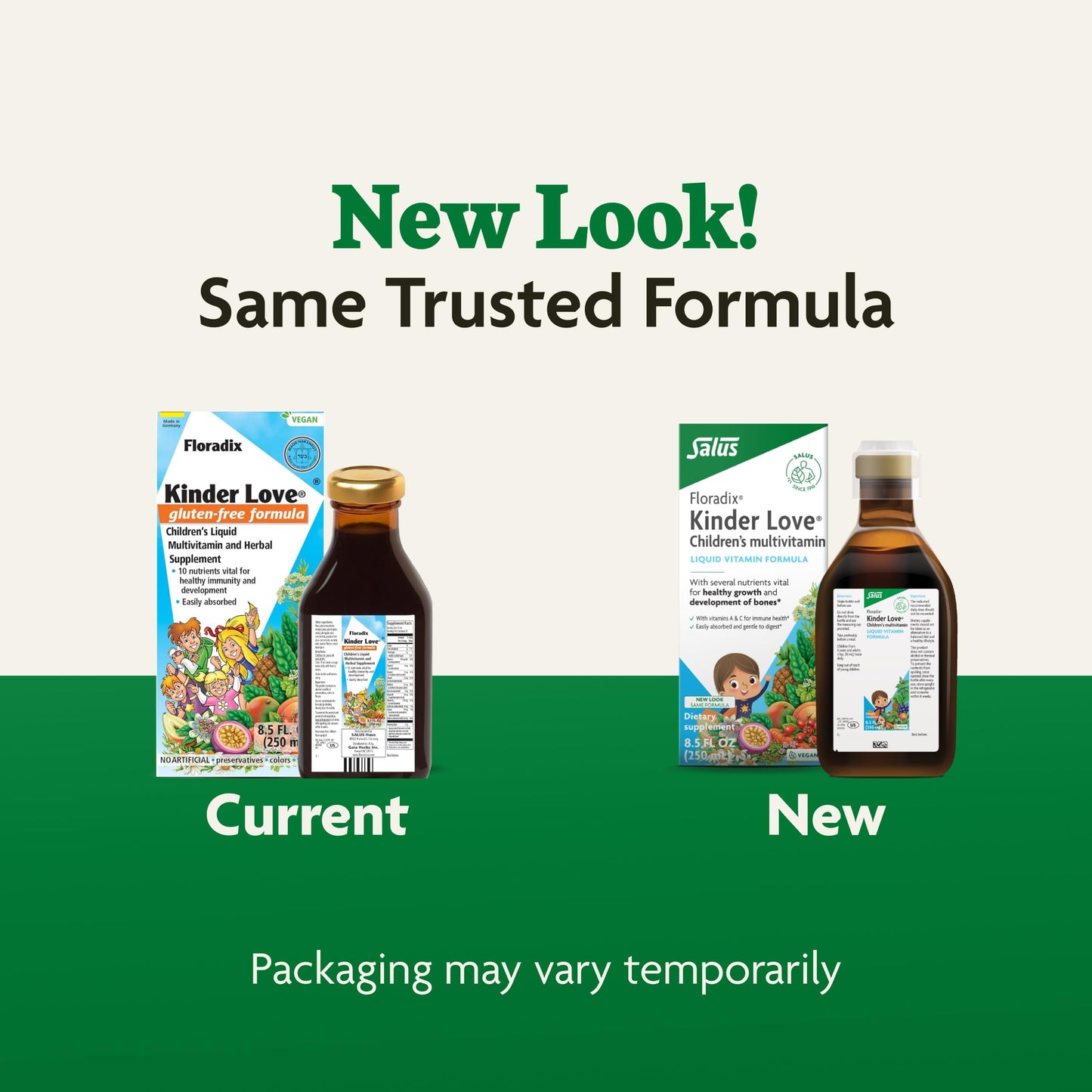 Floradix Kinder Love: Children's Liquid Multivitamin - Vegetarian, Non-GMO, Gluten-Free