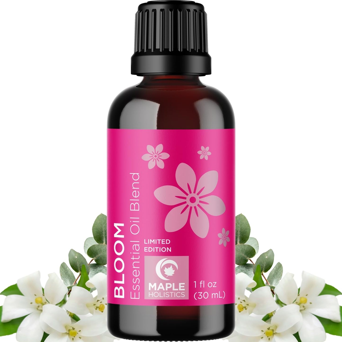 Floral Essential Oil Blend for Diffuser - Jasmine Chamomile & More | Pure Undiluted