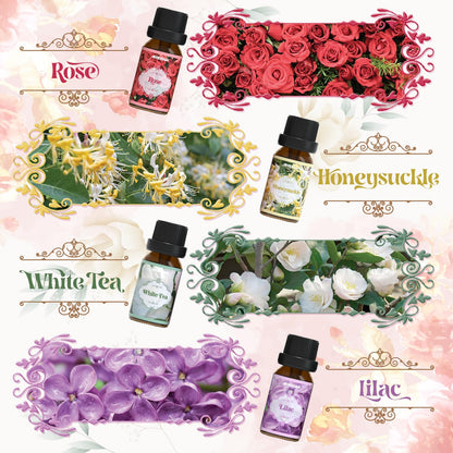 Floral Essential Oils Set – ARVIDSSON Floral Oils for Diffusers & Candles
