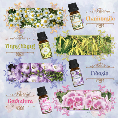 Floral Essential Oils Set – ARVIDSSON Floral Oils for Diffusers & Candles