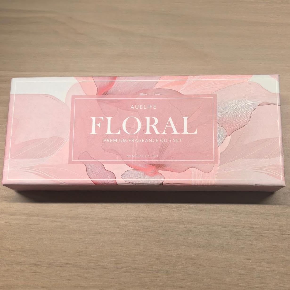 Floral Essential Oils Set – 6 Premium Diffuser Oils (Lilac, Lavender, Chamomile, Jasmine, Rose, Gardenia)