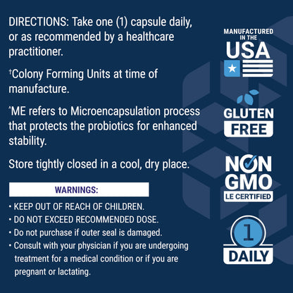 Life Extension FLORASSIST Probiotic Mood Improve – 30 Vegetarian Capsules | Non-GMO, Gluten-Free
