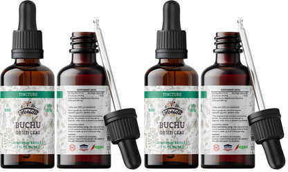 Florida Herbs Buchu Tincture – Organic Buchu Extract (Agathosma betulina), 2 oz Pack of 2, Non-GMO