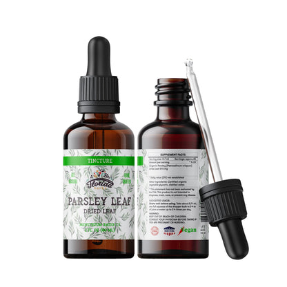 Florida Herbs Parsley Leaf Tincture – Alcohol-Free, Organic Parsley (2 oz)