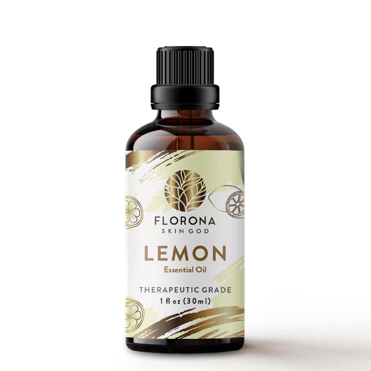 Florona Lemon Essential Oil – 100% Pure & Natural, 1 fl oz | Aromatherapy, Skincare & DIY