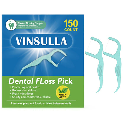Extra Strong Flosser Picks - Fresh Mint, 150 Count
