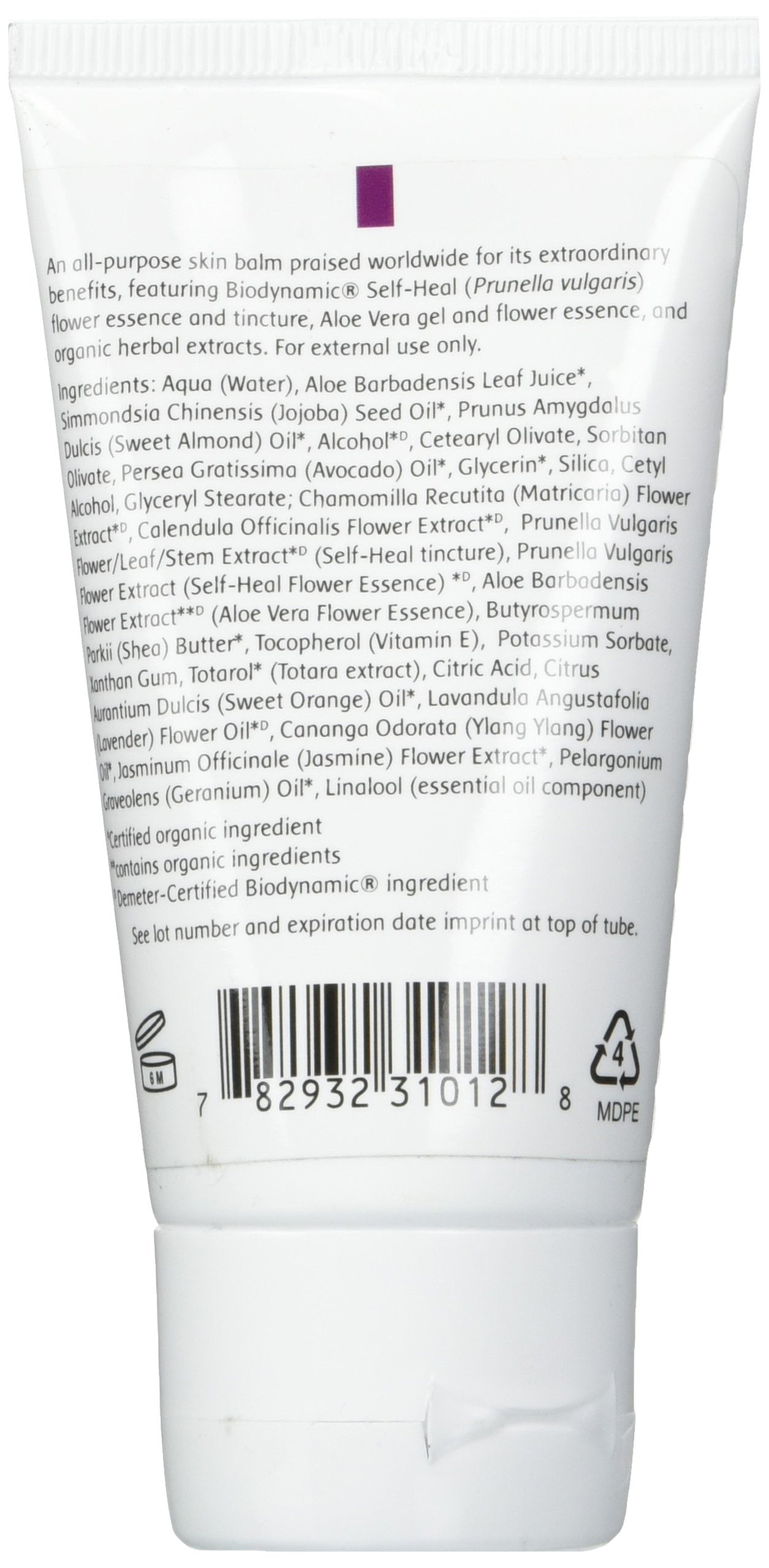 Flower Essence Services Self-Heal Cream, 2 Ounce