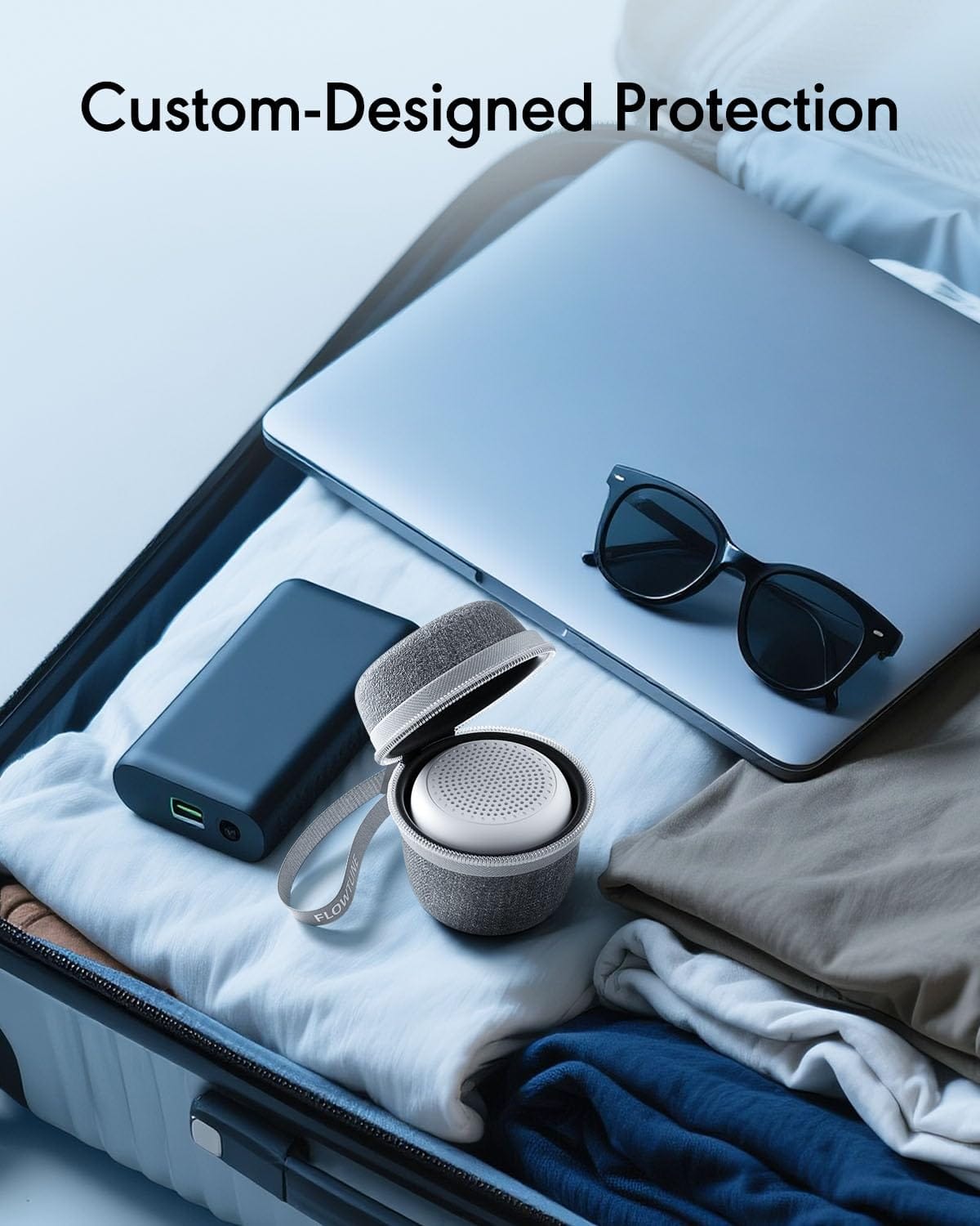 Flowtune Portable Sound Machine – 18 Sleep Sounds, 6H Timer, Memory Function
