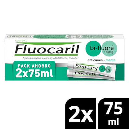 Fluocaril Bi-Fluore Duplo 145 mg Mint 2 x 75 ml – Neutral