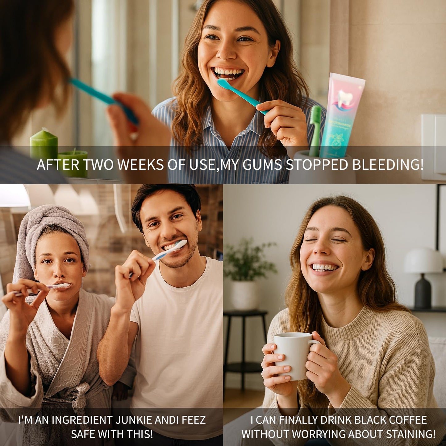 Hydroxyapatite 10% Toothpaste with Niacinamide – Enamel Repair & Gum Care (Fluoride-Free)