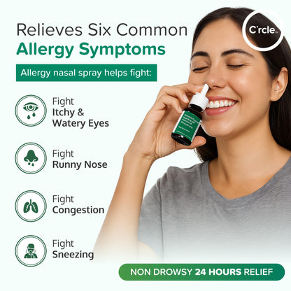 FlutiCare Fluticasone Nasal Spray – 24h Non-Drowsy Allergy Relief (120 Sprays)