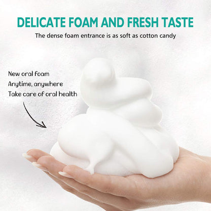Foam Toothpaste with Fluoride - Ultra-Fine Mousse Whitening 60ML