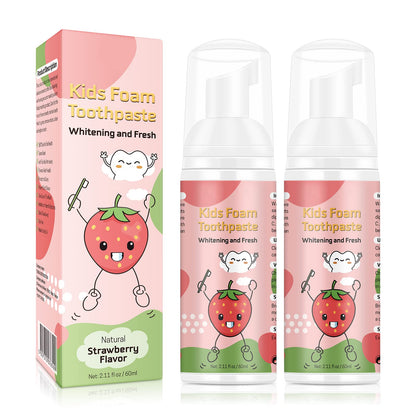 Kids Foam Toothpaste with Low Fluoride for U-Shape Electric Toothbrush (3+)