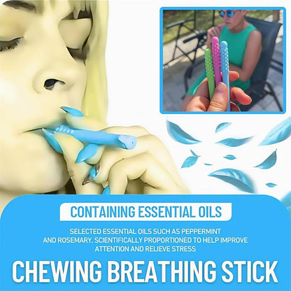 Chewable Breath Sticks with Essential Oils – Quit Smoking Aids & Focus