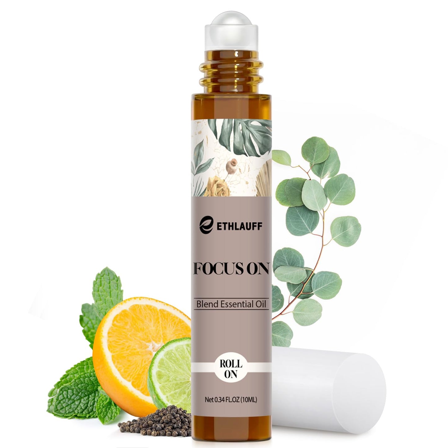 Essential Oil Roll-On Blend – Focus, Mood, Sleep | Gifts for Women & Men