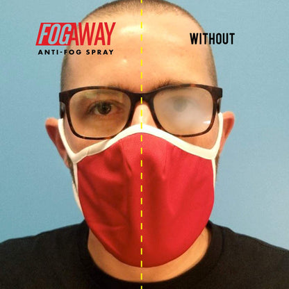 Gamer Advantage FogAway - Anti-Fog Spray for Goggles, Glasses & Electronics (2 oz)