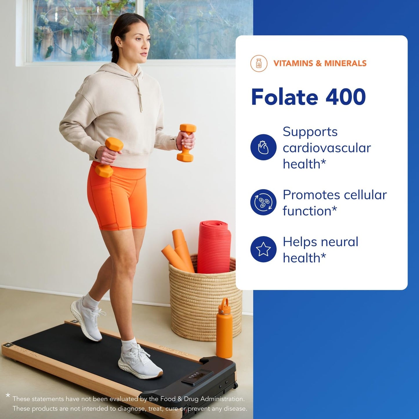 Pure Encapsulations Folate 400 | Metafolin L-5-MTHF Supplement | 90 Capsules