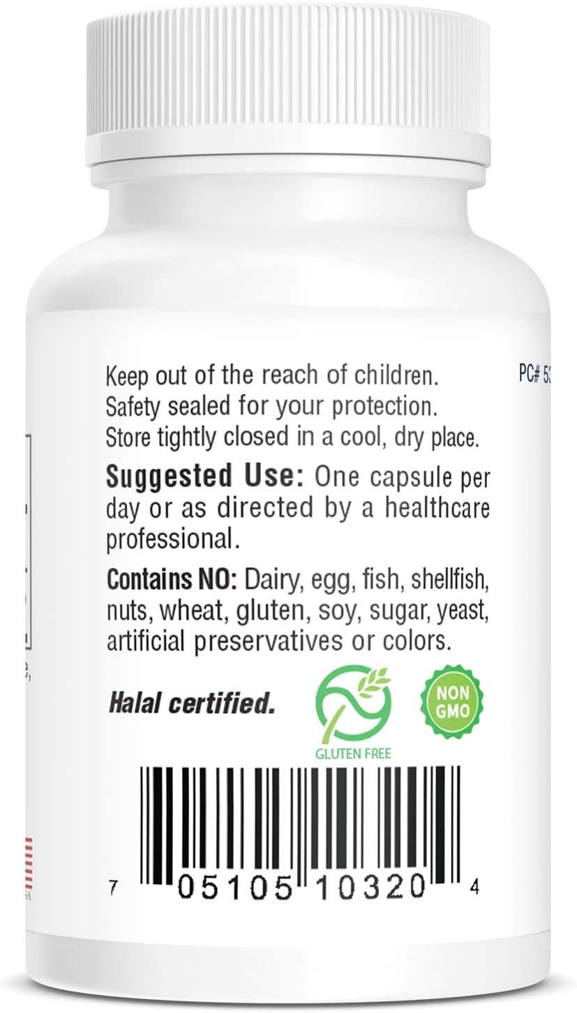 Folic Acid 5mg - BioTech Pharmacal - 100 Capsules - Pack of 2