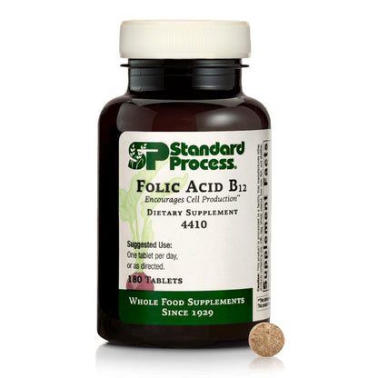 Standard Process Inc. Folic Acid B12-180 Tablets – Buy Online