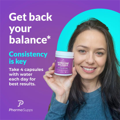 Hormone Balance for Women - PCOS & Menstrual Cycle Support | Myo-Inositol 40:1 Ratio