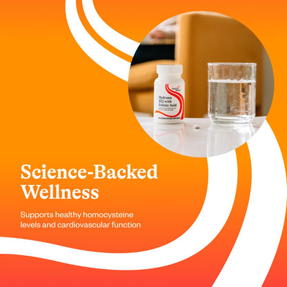 Hydroxo B12 with Folinic Acid – Heart Health Vitamin B12 | 60 Lozenges