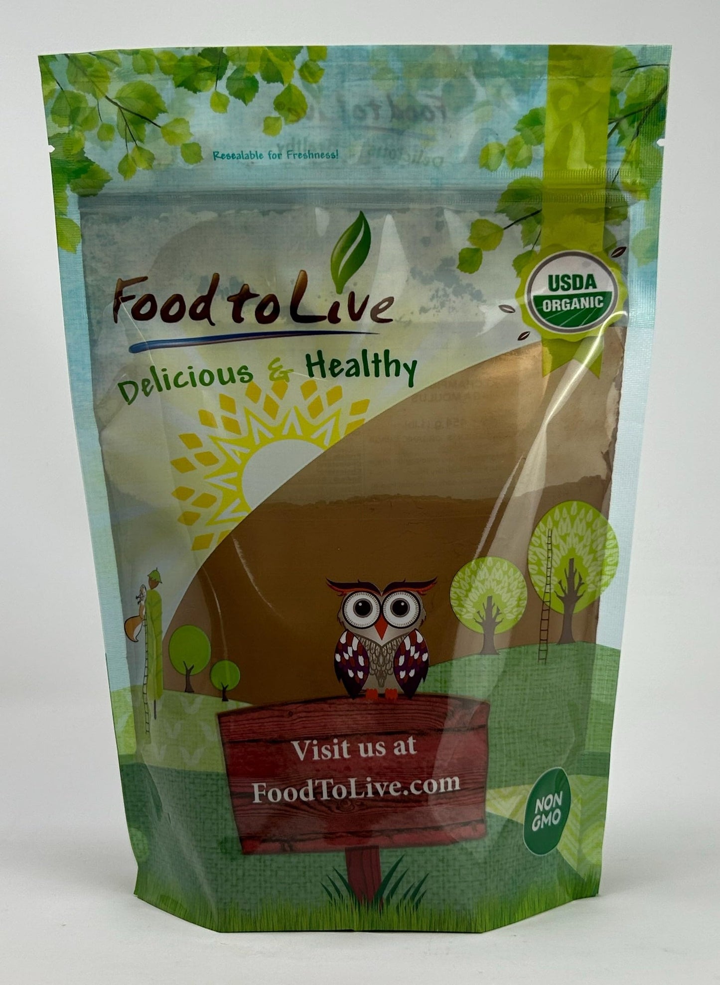 Food to Live Organic Chaga Mushroom Powder, 1 Pound – Non-GMO, Vegan, 100% Pure Kosher