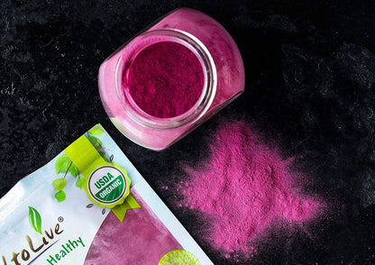 Food to Live Organic Black Currant Juice Powder, 8 oz — Non-GMO, Raw, Kosher, Vegan Superfood (Contains Maltodextrin)