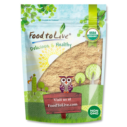 Food to Live Organic Tri-Color Maca Powder Blend – 1 lb, Non-GMO, Kosher, Vegan