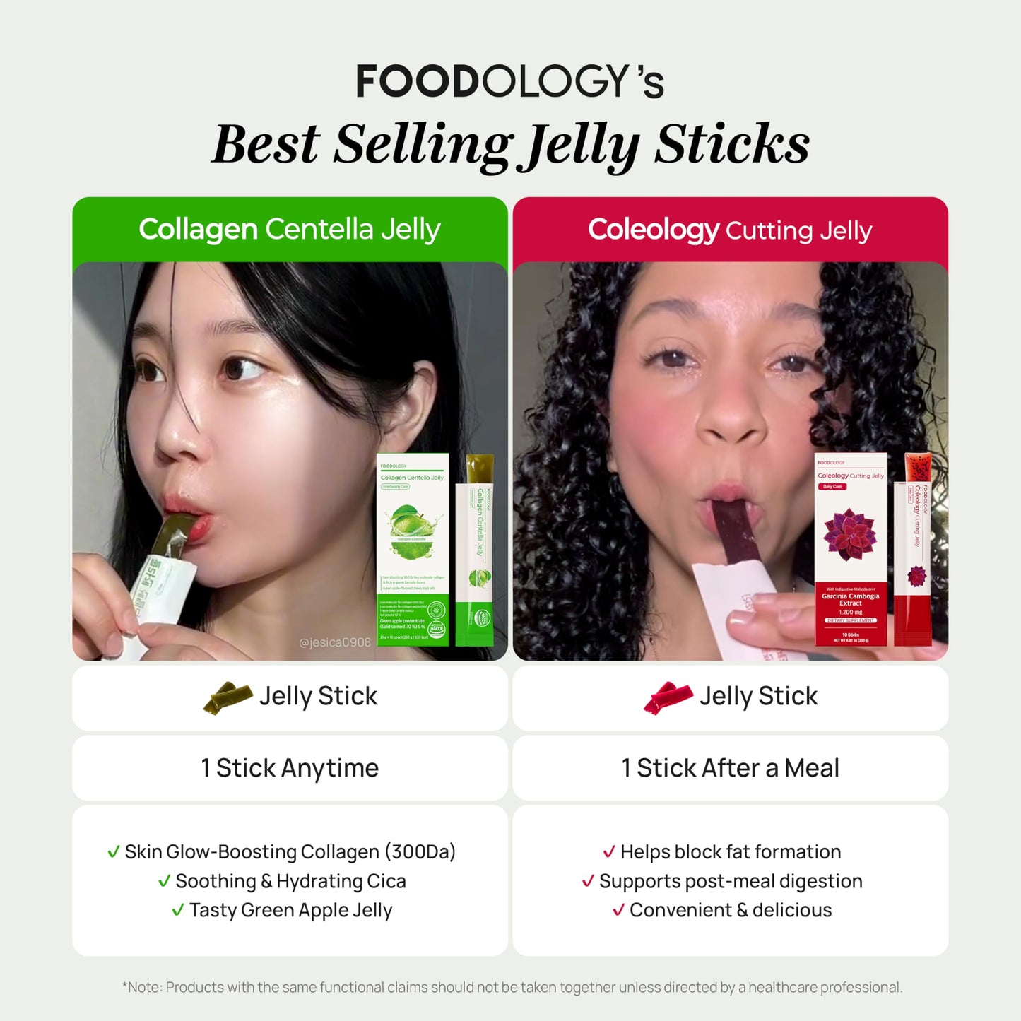 FOODOLOGY Collagen Centella Jelly (10 Days) – 300Da Ultra Low Molecular Collagen