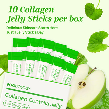 FOODOLOGY Collagen Centella Jelly (10 Days) – 300Da Ultra Low Molecular Collagen