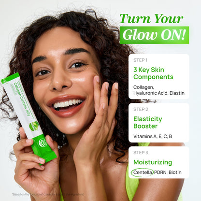 FOODOLOGY Collagen Centella Jelly (10 Days) – 300Da Ultra Low Molecular Collagen
