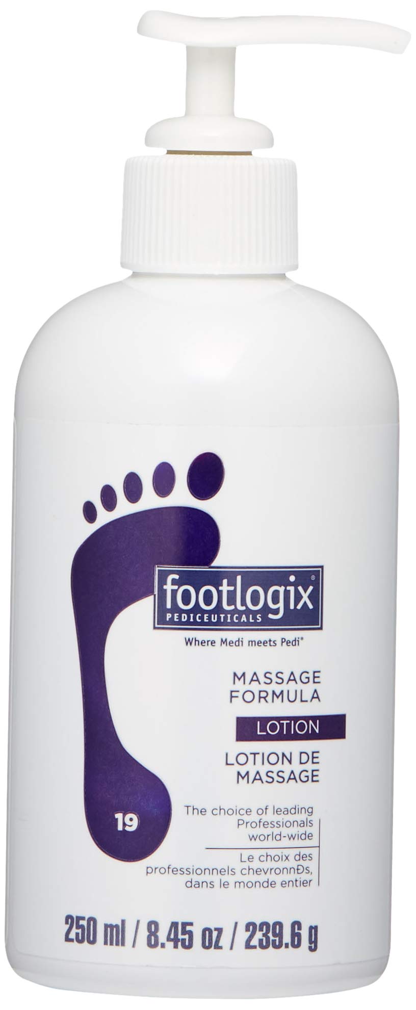 FOOTLOGIX Massage Formula Lotion 8.45 oz | Dermal Infusion Technology