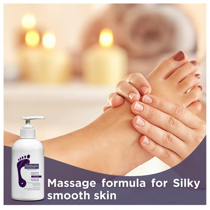 FOOTLOGIX Massage Formula Lotion 8.45 oz | Dermal Infusion Technology