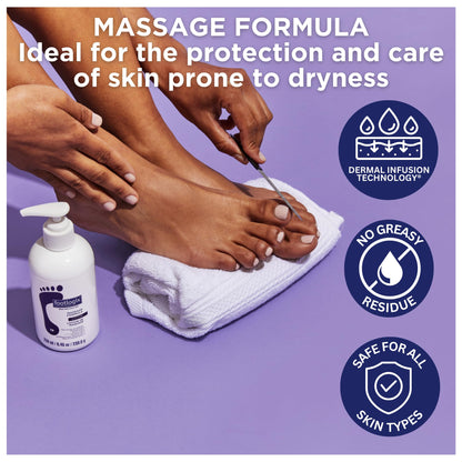 FOOTLOGIX Massage Formula Lotion 8.45 oz | Dermal Infusion Technology