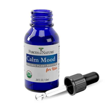 Forces of Nature Calm Mood for Kids - Organic Homeopathic Medicine, 0.34 fl oz