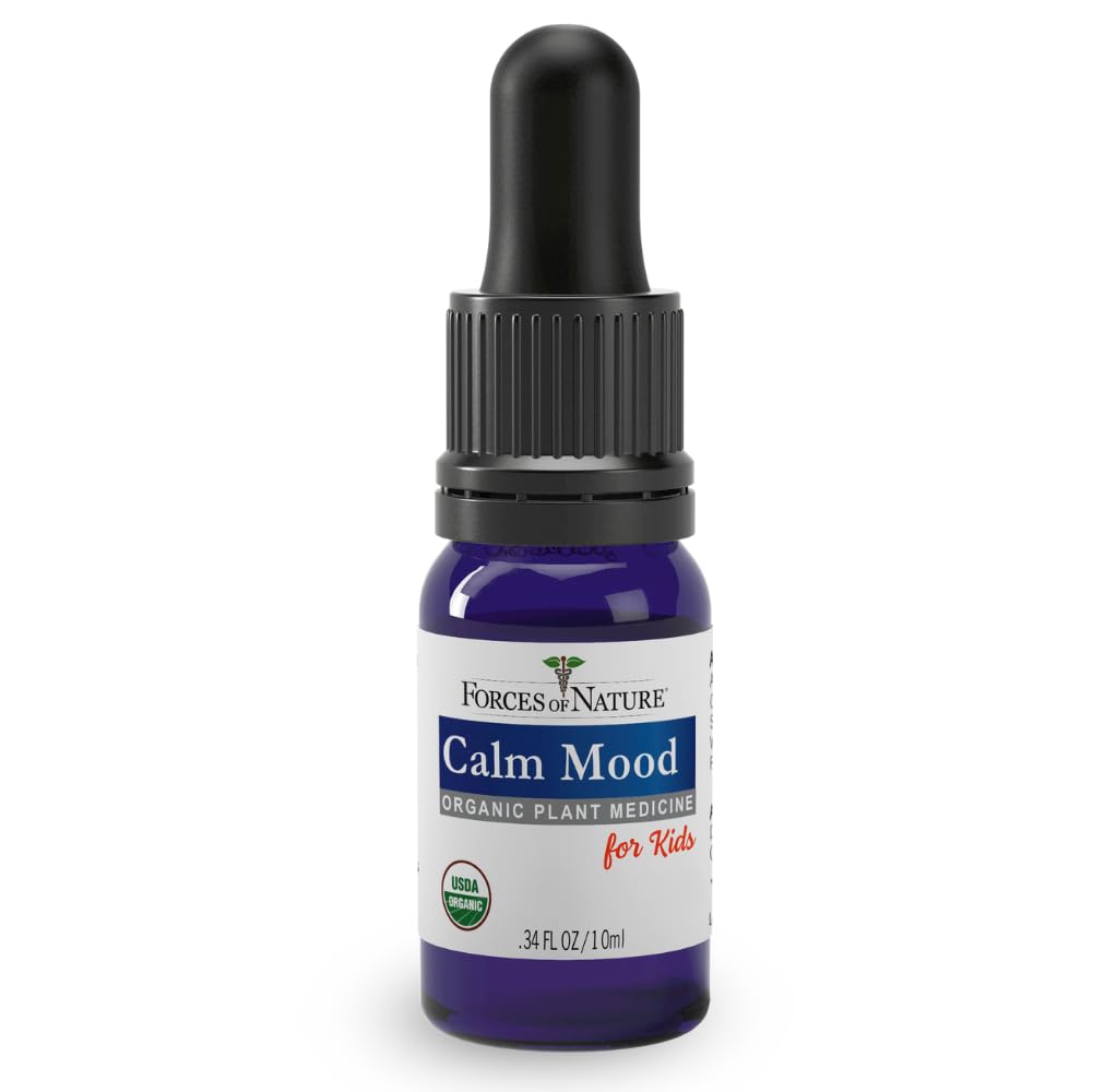 Forces of Nature Calm Mood for Kids - Organic Homeopathic Medicine, 0.34 fl oz