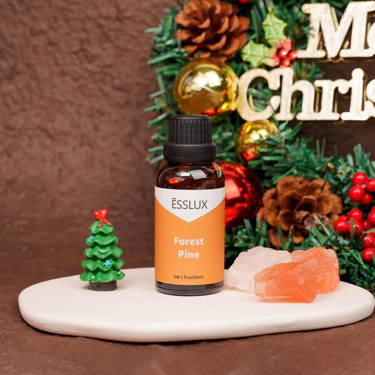 Forest Pine Fragrance Oil | ESSLUX Christmas Scents – 30 ml for Diffuser, Candle & Soap Making