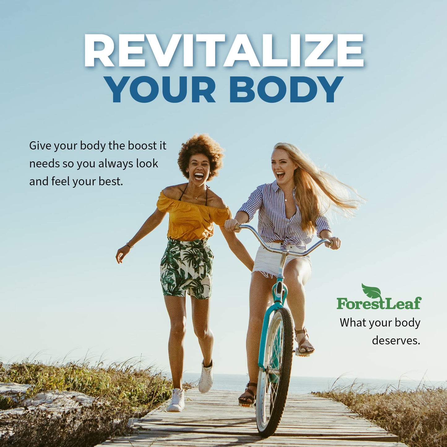 ForestLeaf Collagen Peptides Powder Unflavored – Grass-Fed Type 1-3, Hydrolyzed Keto Collagen Protein 11g per Serving