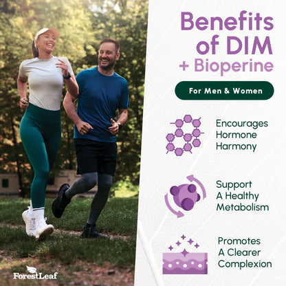 ForestLeaf DIM 300mg with BioPerine — Hormone Balance & Metabolic Support (90 Caps)