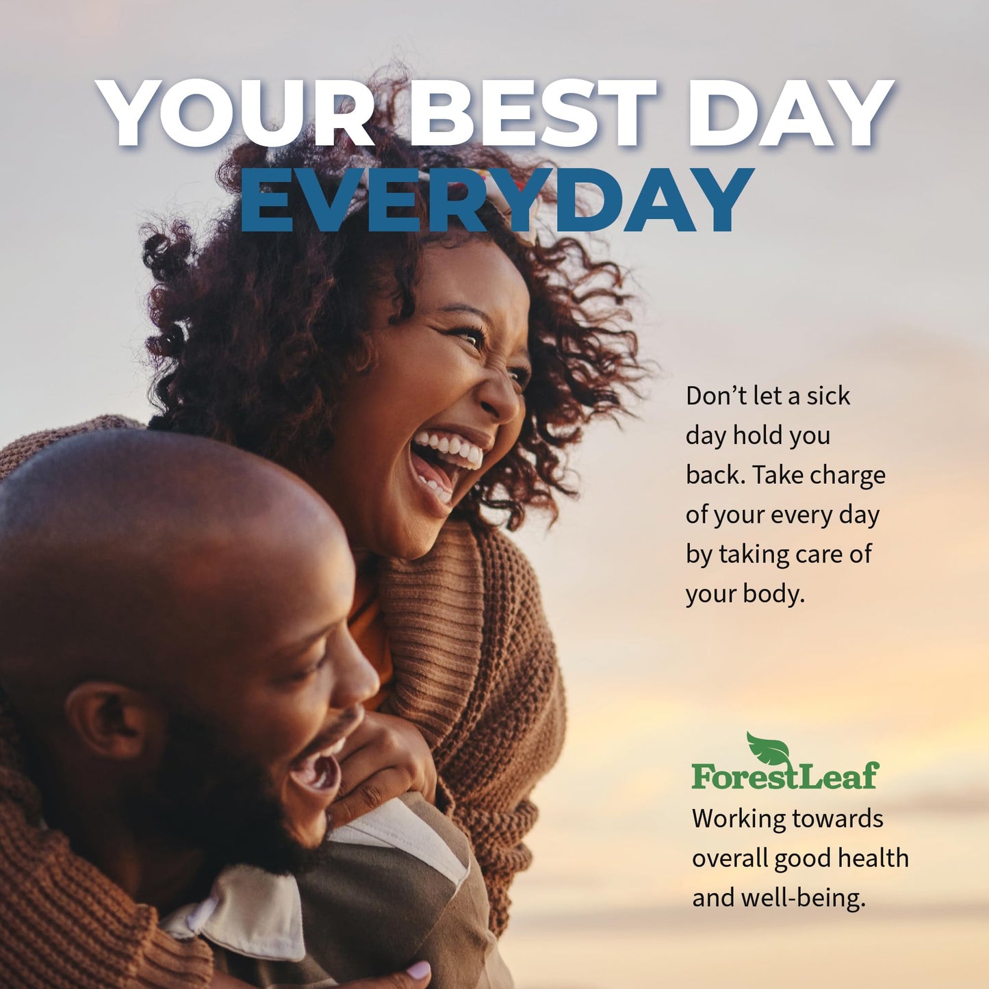 ForestLeaf Vitamin D3 50,000 IU – Weekly High Potency D3 (2-Year Supply)