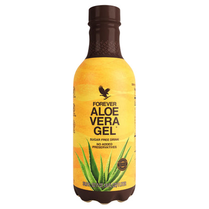 Forever Living Aloe Vera Gel – Pure Inner Leaf Juice, 99.7% Aloe, Preservative-Free, 33.8 fl oz