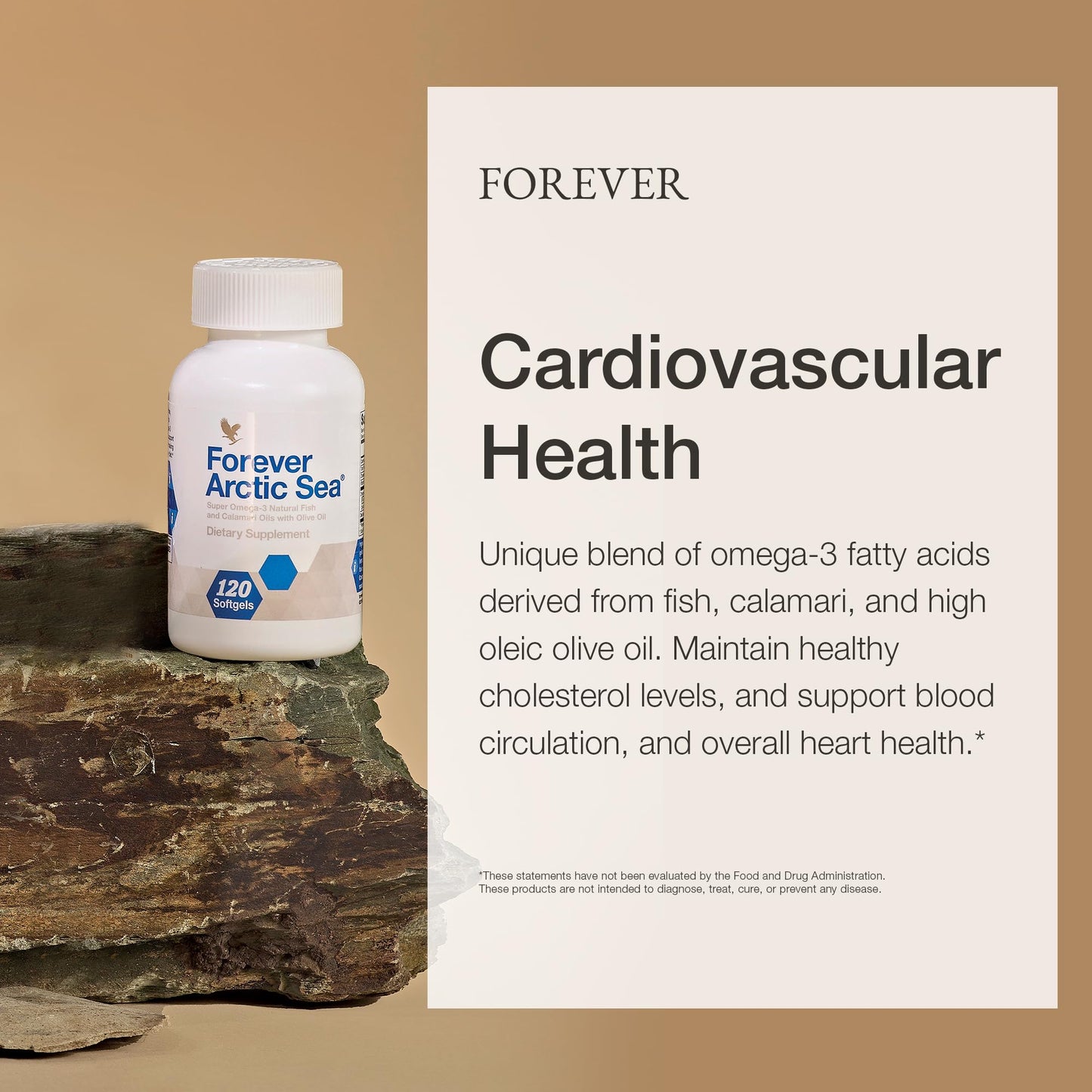 Forever Arctic Sea Omega-3 – EPA & DHA, Gluten-Free, 240 Softgels (Pack of 2)