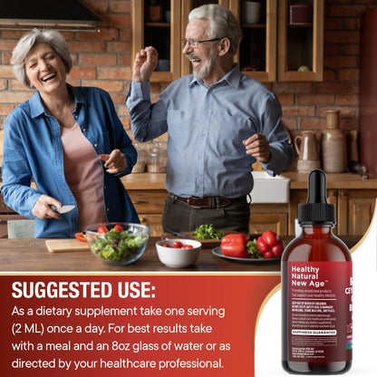 Berberine with Ceylon Cinnamon Liquid Drops – Immune Support Formula (2 oz)