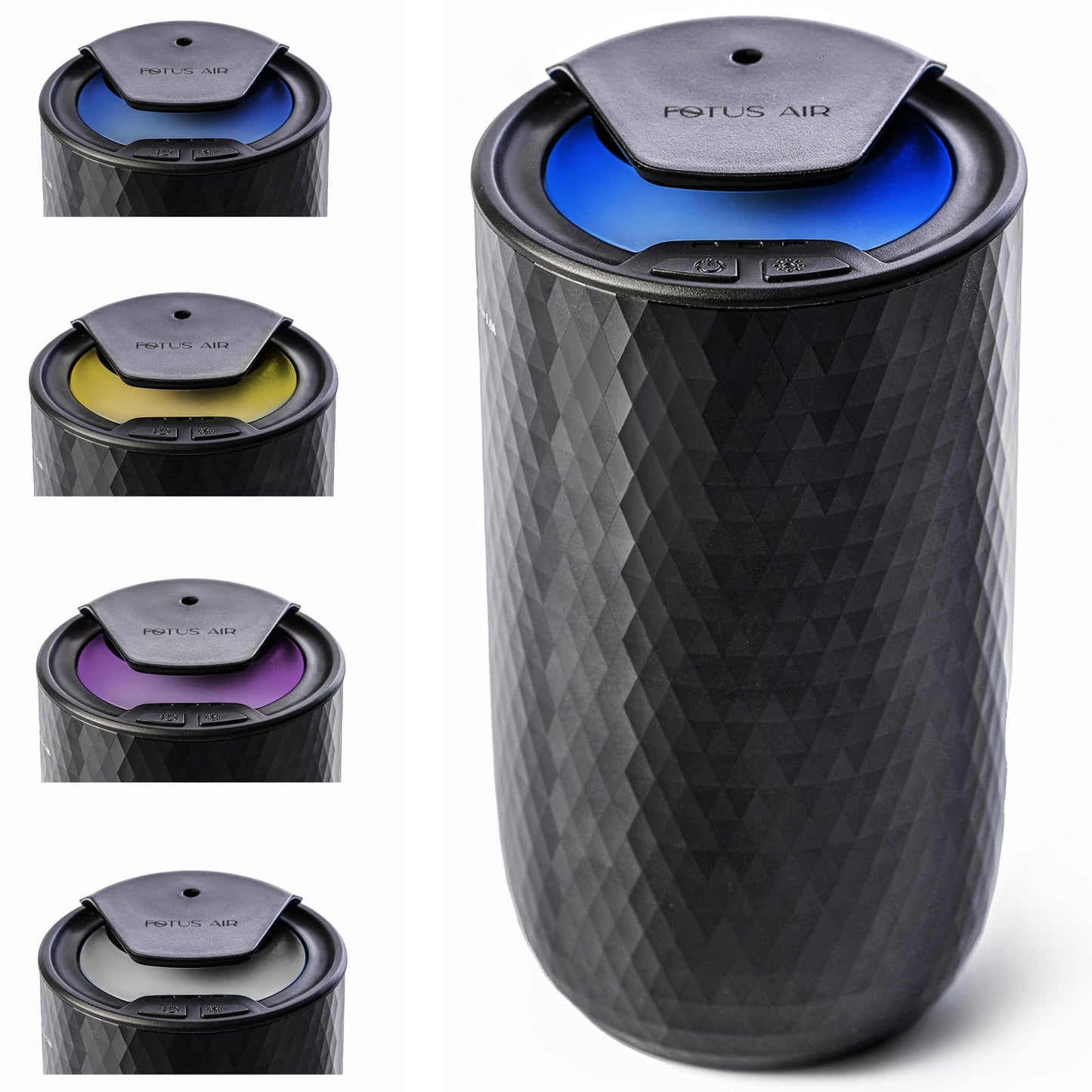FOTUS AIR Waterless Diffuser | Portable Cordless Aromatherapy (3 Mist Levels, USB-C, 15ml, 4 Timers)
