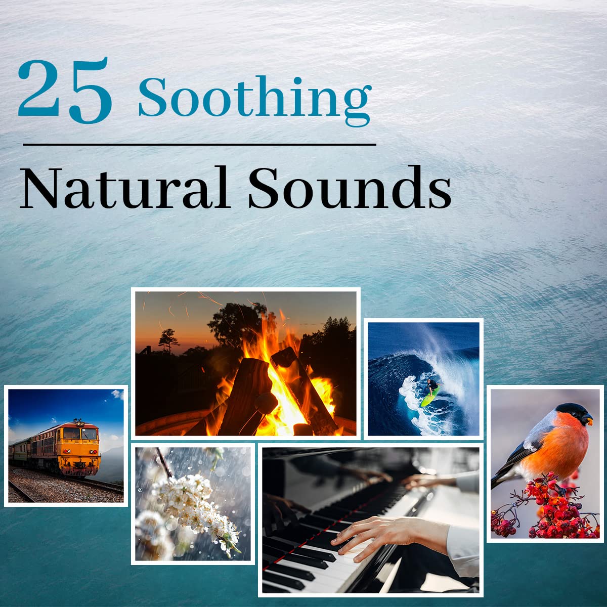 Fourair White Noise Sound Machine – 25 Soothing Sounds, Rechargeable & Portable, 32 Volume Levels, 5 Timers