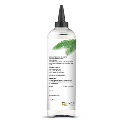 Majestic Pure Fractionated Coconut Oil – 6.8 fl oz Carrier Oil for Diluting Essential Oils & Massage