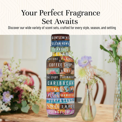 P&J Trading Floral Fragrance Oil Set – Violet, Jasmine, Rose, Lilac, Freesia & Gardenia