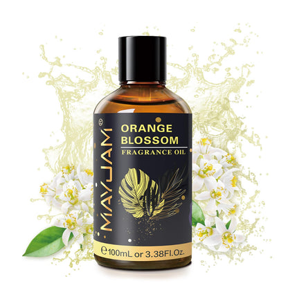 MAYJAM 100ML Orange Blossom Fragrance Oil with Glass Dropper – Diffuser & DIY Soap Candle Making